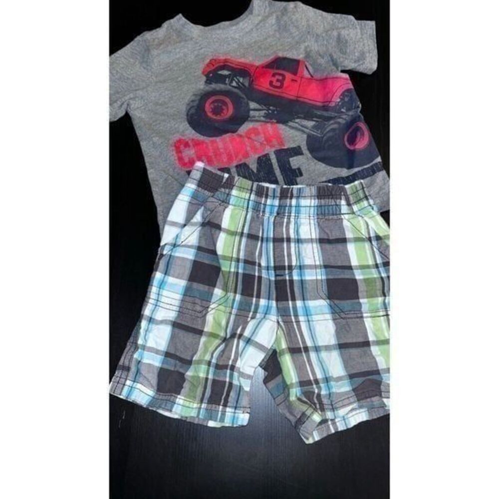 Children’s place tshirt and pants boys 2T grey